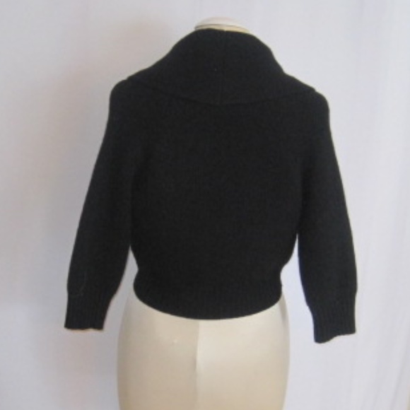 Roberto Rodriguez Cashmere Crop Cardigan - Picture 2 of 5